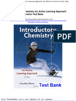 Introductory Chemistry An Active Learning Approach 5th Edition Cracolice Test Bank