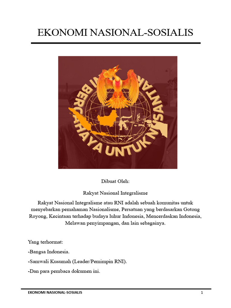 Kebangkitan Ekonomi Jerman NS | PDF