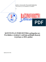 RiF-ov Kontni plan 2016