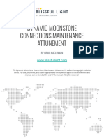 Dynamic Moonstone Connections Maintenance Attunement Manual 