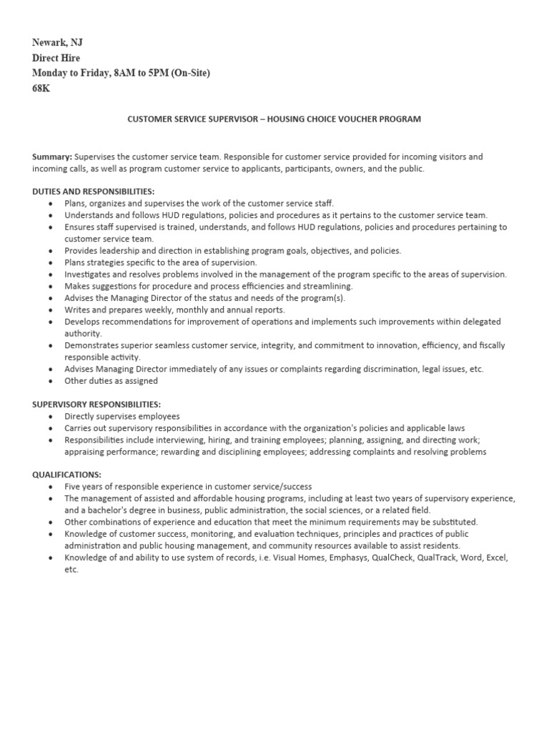 Housing Choice Voucher Program PDF