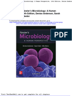 Test Bank For Nesters Microbiology A Human Perspective 10th Edition Denise Anderson Sarah Salm Eugene Nester