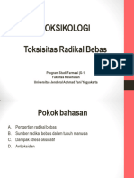 P6. Toksisitas Radikal Bebas