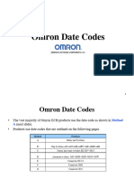 Omron Date Code
