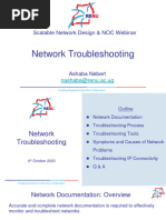 NOC Webinar 2023 - Network Troubleshooting