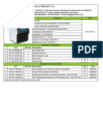 2020 Fully-Auto Nucleic Acid Extraction Instrument Price List V1.0
