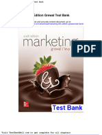 Marketing 6th Edition Grewal Test Bank