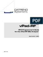 RFA Programmers Guide For Vpad RF