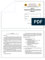 Ba 301 Human Resource Management Module Lesson 1 2 For Students