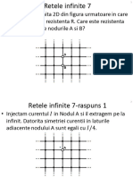 Retea Patratica Infinita Rezistenta Echivalenta Intre 2 Noduri Vecine