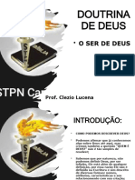 O Ser de Deus - Aula 3