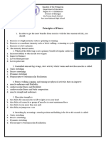 Acitiivity Sheet Principles of Fitness