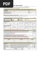 General Work Permit Sample Format