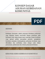 Konsep Dasar Asuhan Kebidanan Komunitas (Nevi)