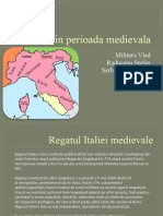 Italia in Perioada Medievala