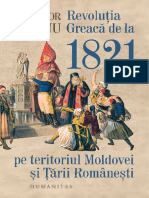 Tudor Dinu - Revoluția Greacă de La 1821 Pe Teritoriul Moldovei