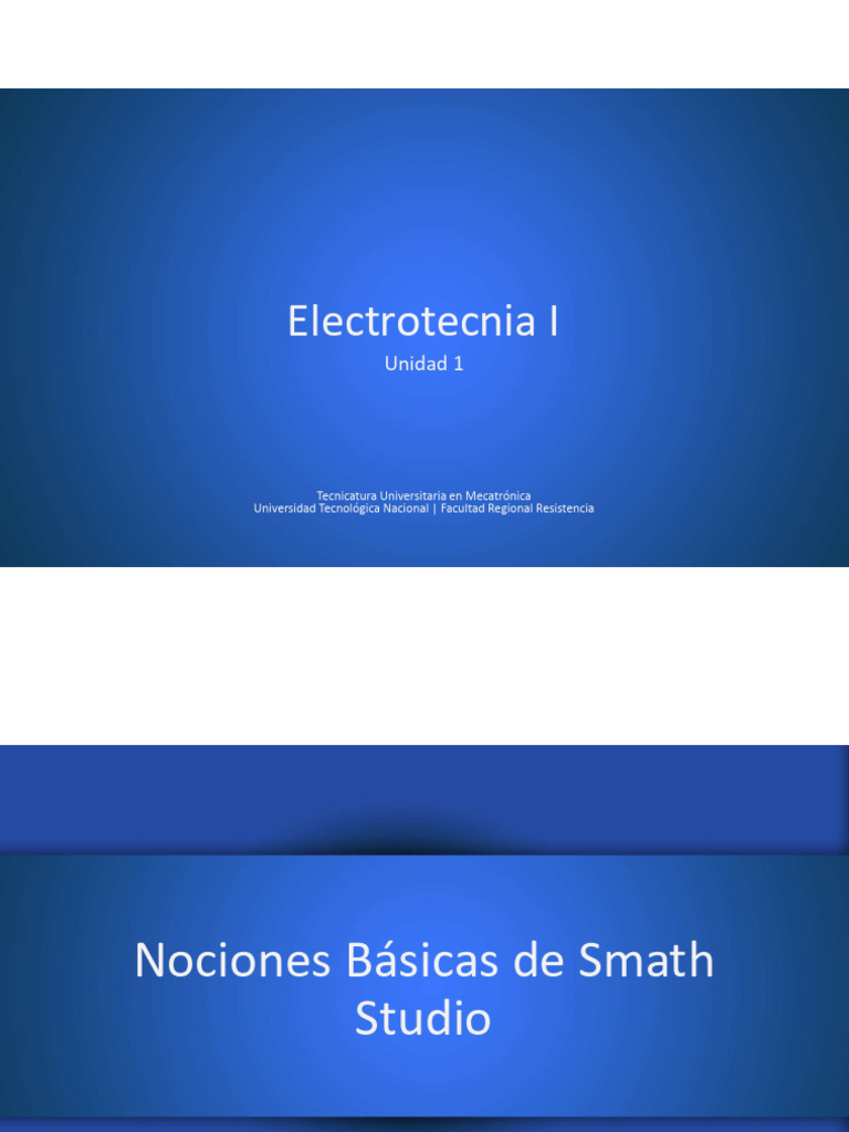 Introducción a SMath Studio en Electrotecnia | PDF