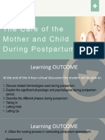 Postpartum Period 2020
