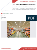 r2 The - Innovation - of - Grocery - Stores