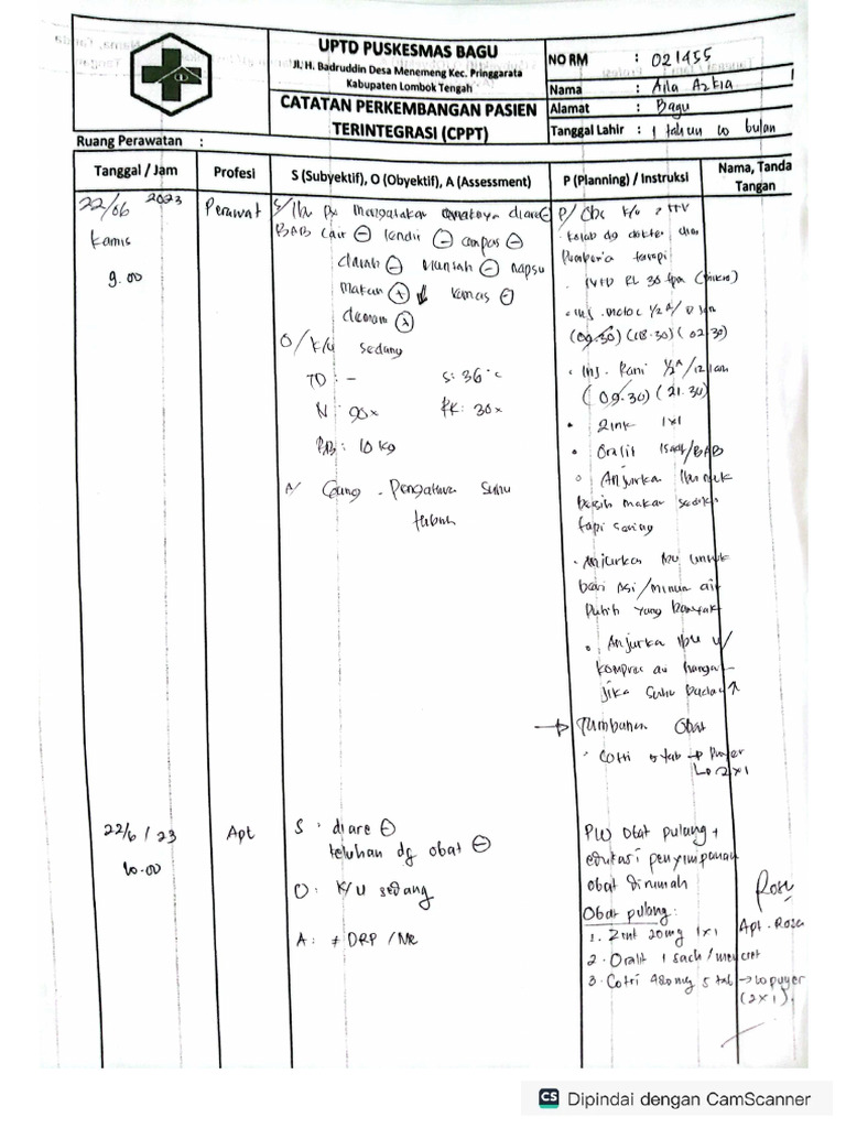 CPPT Farmasi | PDF