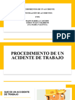 Procedimiento de Un Acidente de Trabajo