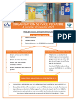 Logigramme du service pédiatrie