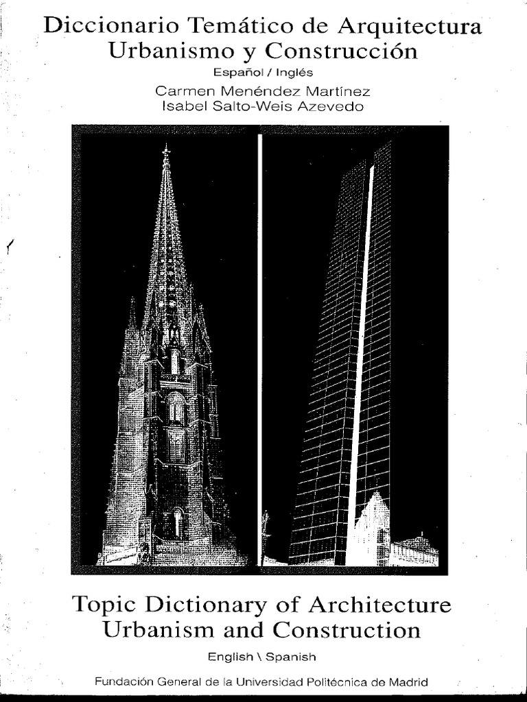 Diccionario Tematico de Arquitectura Urb | PDF | Arte