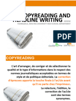 Lecture de Copies Et Rédaction de Titres