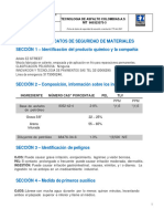 Hoja de Seguridad - Asfalto Ez Street Tac Sas