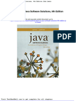 Test Bank For Java Software Solutions 9th Edition John Lewis