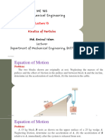 Lecture 13 Kinetics of Particles pt.2