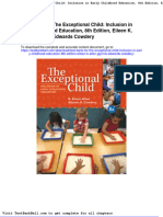 Test Bank For The Exceptional Child Inclusion in Early Childhood Education 8th Edition Eileen K Allen Glynnis Edwards Cowdery