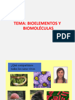 Bioelementos y Biomoleculas 2015