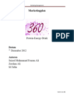 Marketingplan (Beispiel) - 360 Energy Drink