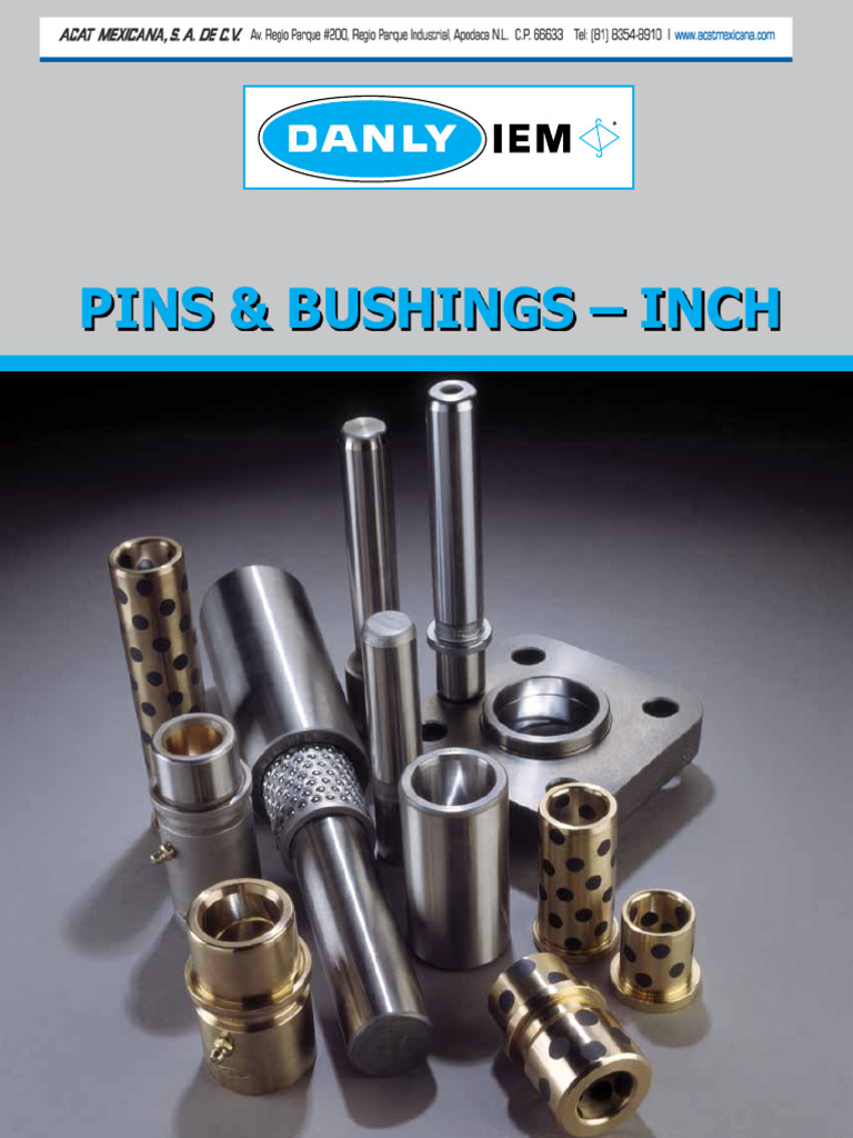 DanlyIEM Pins Bushings Inch | PDF