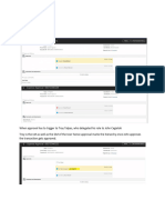 Test cases for role delegation