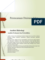 Presentasi 6 Perencanaan Drainase Jalan