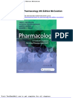 Test Bank For Pharmacology 9th Edition Mccuistion