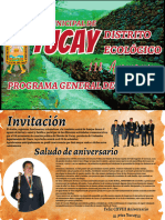 Programa de Festejos Yucay