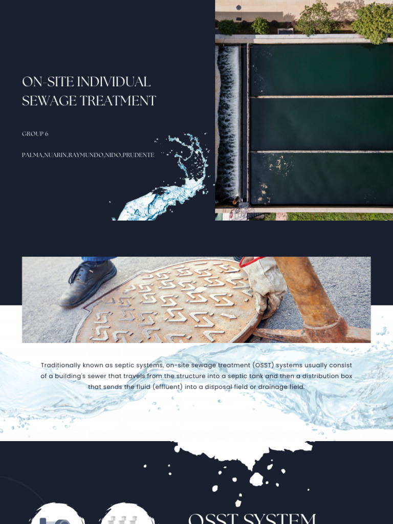 On-Site Individual Sewage Treatment (Osst) | PDF