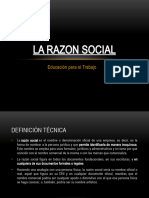La Razon Social