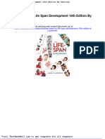 Test Bank For Life Span Development 16th Edition by Santrock