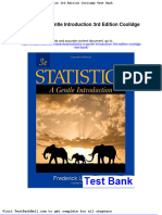 Statistics A Gentle Introduction 3rd Edition Coolidge Test Bank