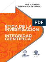 Etica de La Investigacion Koepsell Et Al Edit - Compressed