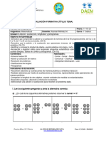 Evaluación Formativa Matem 1° .11-10-23