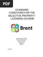 Brent Selective Licensing Conditions 2023