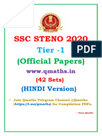 HINDI Steno 2020 Compilation 6 Sets