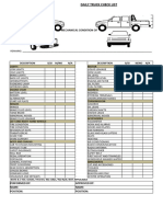 Check List Van PDF