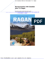 Test Bank For Macroeconomics 16th Canadian Edition Christopher T S Ragan