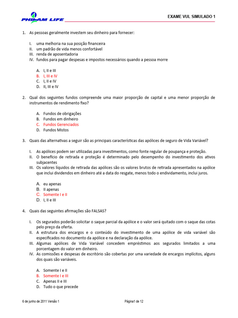 Exame simulado vul 1 6 de junho de 2011 vers o 1 pdf